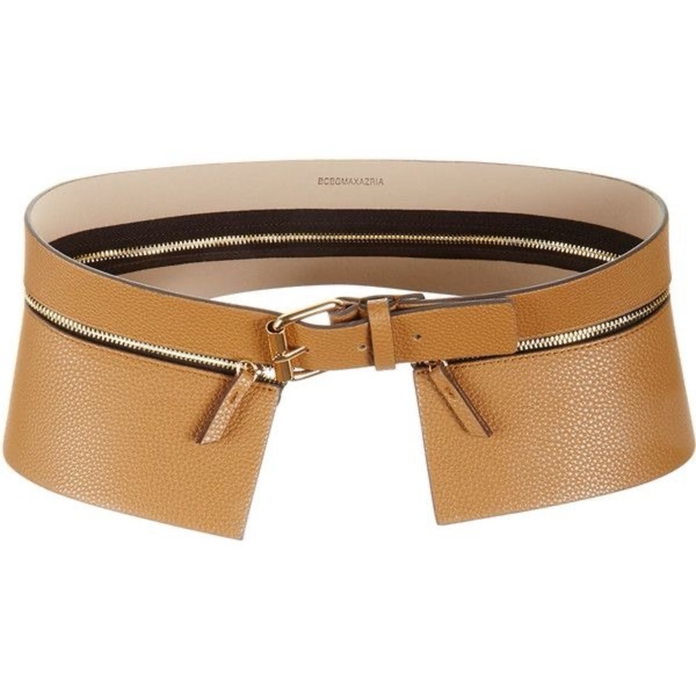 BCBGMaxAzria Tan Leather Belt